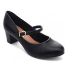 Sapato Beira Rio Boneca Feminino Preto