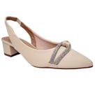 Sapato Beira Rio Feminino Creme Ref:4182.221