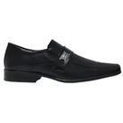 Sapato Bertelli Social De Couro Com Detalhe Métalico Super Leve e Confortável 70.170 (65120)