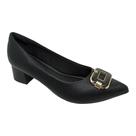 Sapato Bico Fino Piccadilly 739049 - Preto
