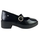 Sapato Boneca Feminino Mississipi Mary Jane Salto Bloco Cor:PretoTamanho:39 Sapato Boneca Feminino Mississipi Mary Jane Salto Bloco Cor:PretoTamanho:39