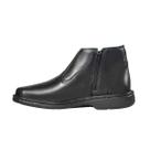 Sapato Botinha Masculino Confortável Couro Preto Moderno Top Sapato Botinha Masculino Confortável Couro Preto Moderno Top