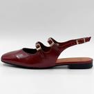 Sapato Bottero Slingback em Verniz Salto Baixo Feminino