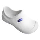 Sapato Branco Fechado Babuche Profissional Enfermagem Cozinha Leve Macio Yvate BGX053 Sapato Branco Fechado Babuche Profissional Enfermagem Cozinha Leve Macio Yvate BGX053