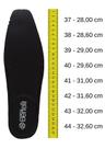Sapato Casual de Amarrar Com Solado Bicolor Desenvolvido Para proporcionar Conforto e Durabilidade 47056 Cor Preto Taman
