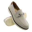 Sapato Casual Esporte Fino Masculino Couro Gelo Art Nobre - 3223