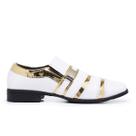 Sapato Casual Gmm Shoes Levinho Bico Quadrado Masculino