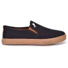 Sapato Casual Iate Masculino Polo White Super Leve Preto