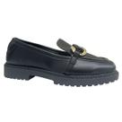 Sapato Casual Loafer Moleca Tratorado 5823.104 Pto