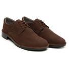 Sapato Casual Masculino Camurça Moderno Cadarço Liso Sapato Casual Masculino Camurça Moderno Cadarço Liso