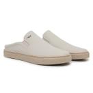 Sapato Casual Mule Masculino Em Couro Legitimo Off White