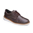 Sapato Casual Oxford Masculino Elegância e Conforto Marrom Tradicional Derby