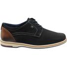 Sapato Casual Pegada Com Cadarço Washed Buck Masculino