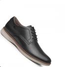 Sapato casual pegada Masculino Couro-Preto
