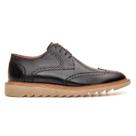Sapato Casual Preto em Couro Tratorado 5136ES Sapato Casual Preto em Couro Tratorado 5136ES