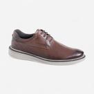 Sapato Casual Rafarillo Boston Masculino Em Couro Marrom