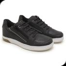 Sapato Casual Sapatênis Infantil Masculino Calce Fácil Rovetto Preto