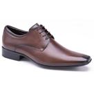 Sapato couro jota pe airbag marrom brown 79100