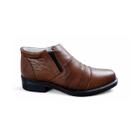 Sapato Couro Masculino Pinhão Delles 022366 Cor:MarromTamanho:43
