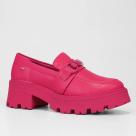 Sapato Dakota Loafer Tratorado Feminino - Rosa