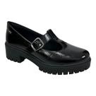 Sapato Dakota Mississipi Mary Jane J0853 Verniz Preto