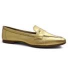 Sapato Dakota Mocassim Metalizado G6081 Ouro