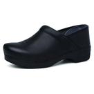 Sapato Dansko XP 2.0 preto polido em nobuck tamanco para homens