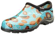 Sapato de jardim feminino impermeável Sloggers, sem cadarço, turquesa 10