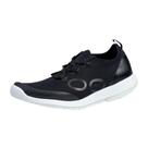 Sapato de recuperação OOFOS oOMG Sport LS branco e preto feminino 6.5