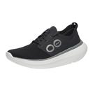 Sapato de recuperação OOFOS Oomy Stride branco e preto para homens, tamanho 10,5