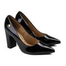 sapato de salto quadrado Preto N38