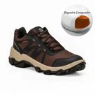 Sapato de Segurança Hybrid Smart Brown Estival - Marrom - HB30003S1BW - Bico Composite - CA 47823