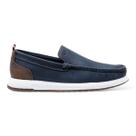 Sapato Democrata Mocassim Easy Flop Pulse 610101 Azul Navy