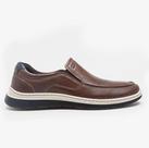 Sapato Democrata Mocassim Ref: 245201 Couro Masculino