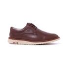 Sapato Derby Esporte Fino De Couro Elegante Formal Moderno