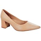 Sapato Fem Bottero Scarpin Couro Veneza Bege 354901-63