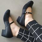 Sapato Fem Conforto Firezzi Boneca Proteção Joanete Salto Baixo Napa Preto 207840