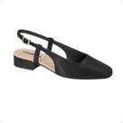 Sapato Fem Salto Baixo Grosso Moleca 5795.100-