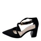 Sapato Feminino Bebecê Salto Medio REF: T7021-235 NOBUCK