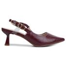 Sapato Feminino Bebecê Verniz Smash Bordô - T3814