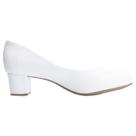 Sapato Feminino Beira Rio Scarpin Branco - 4777 Sapato Feminino Beira Rio Scarpin Branco - 4777
