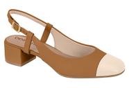 Sapato Feminino Beira Rio Scarpin Slingback Salto Baixo 4301.111