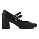 Sapato Feminino Boneca Salto Grosso Ramarim 2417102 Sapato Feminino Boneca Salto Grosso Ramarim 2417102