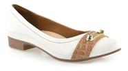 Sapato Feminino Campesi L6524 Perola Verniz Sapato Feminino Campesi L6524 Perola Verniz