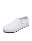 Sapato feminino confortável Vans Asher Slip-On, branco, tamanho 9,5