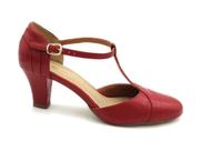 Sapato Feminino de Danças em Couro Marlinês 6505