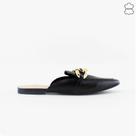Sapato Feminino Giulia Domna Mule Stone Preto 141.02/212 Sapato Feminino Giulia Domna Mule Stone Preto 141.02/212