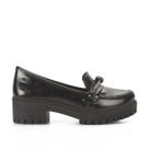 Sapato Feminino Mississipi Loafer Tratorado Q8556