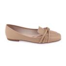 Sapato Feminino Mocassim Moleca Bege