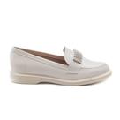 Sapato Feminino Mocassim Moleca Branco Sapato Feminino Mocassim Moleca Branco